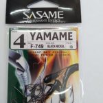 ANZOL SASAME F-749 YAMAME BLACK Nº 04