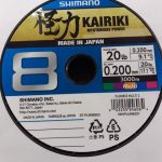 FIO KAIRIKI 8 3000M 0.20MM MULTICOLOR