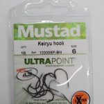 ANZOIS MUSTAD KEIRYU HOOK Nº6