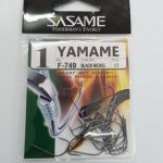 ANZOL SASAME F-749 YAMAME BLACK Nº 01
