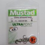 ANZOL MUSTAD CHINU Nº 6