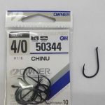 ANZOL OWNER CHINU 50344 Nº4/0 BLACK