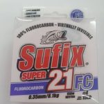 FIO FLUORO SUFIX SUPER 21 PINK 0,35 150MTS