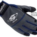 LUVAS MUSTAD AZUL TAMANHO M