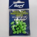 PEROLAS OVAIS LUMINOSAS SELICONE 6MM