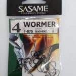 ANZOL SASAME F-875 WORMER BLACK 4