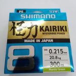 FIO KAIRIKI SHIMANO 300M 0.215M GREEN